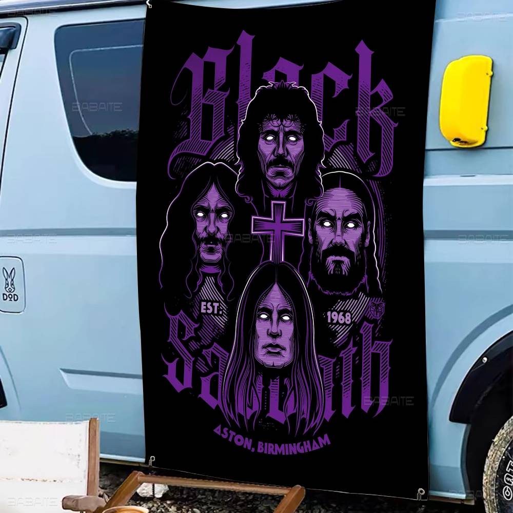 Black Sabbath Heavy Metal Adva - Commercial Banner Printing 评论和价格