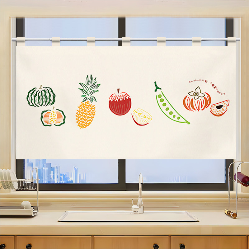 VIKAMA Grid Utensil Half Noren - Commercial Window Printing 评论和价格