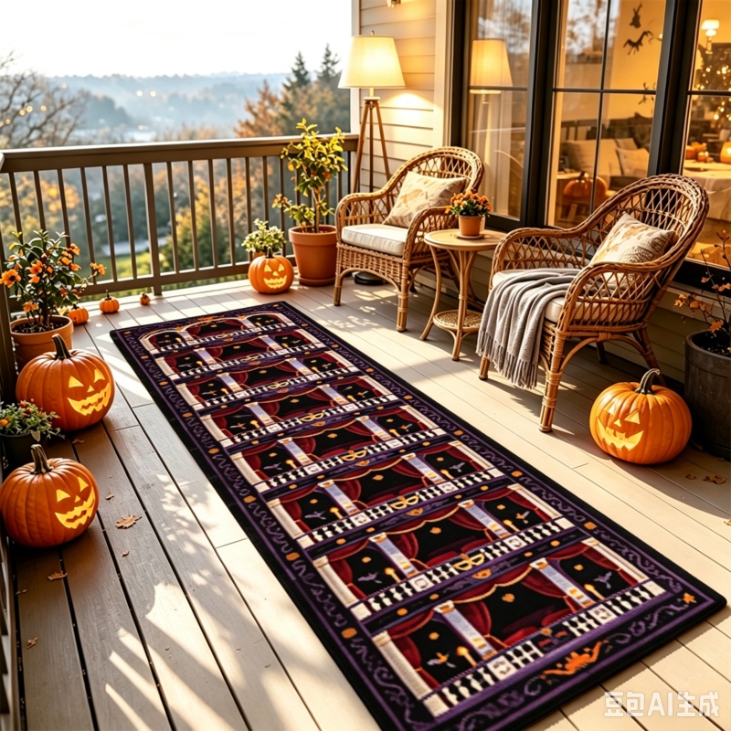 Gothic Halloween Window Scene  - Commercial Window Printing 评论和价格