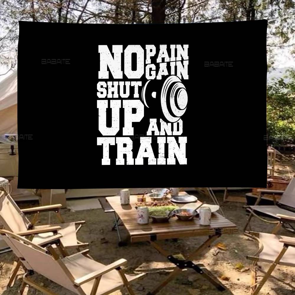 No Pain No Gain GYM Advanced P - Commercial Banner Printing 评论和价格