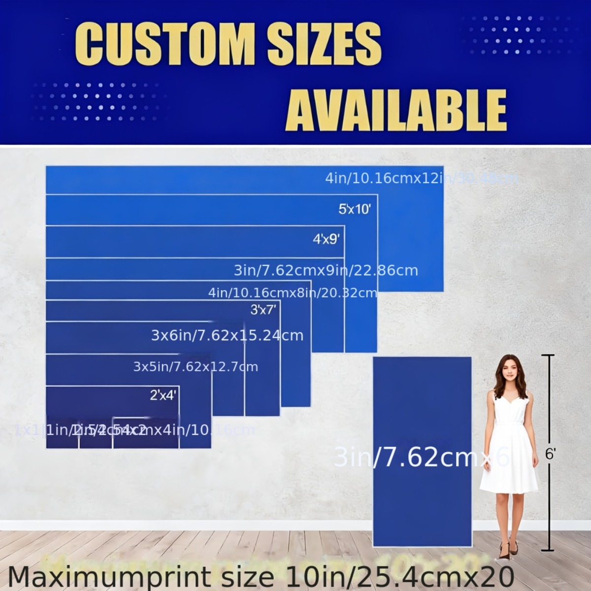 Custom Vinyl Banner Personaliz - Commercial Banner Printing 评论和价格